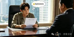 刷爆全网：小伙月薪3000签1850万 #购房 合同